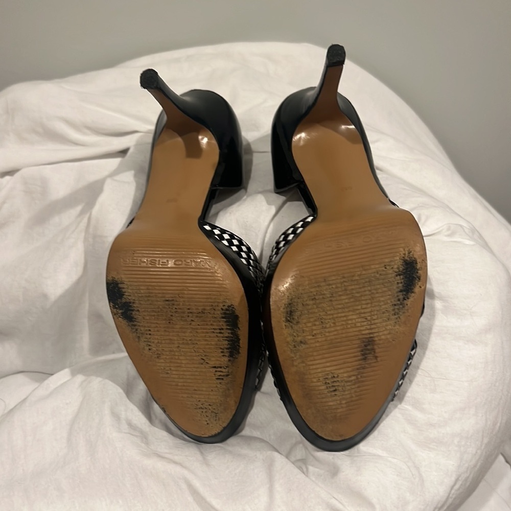 Marc Fisher Black and White Heels - Picture 6 of 10
